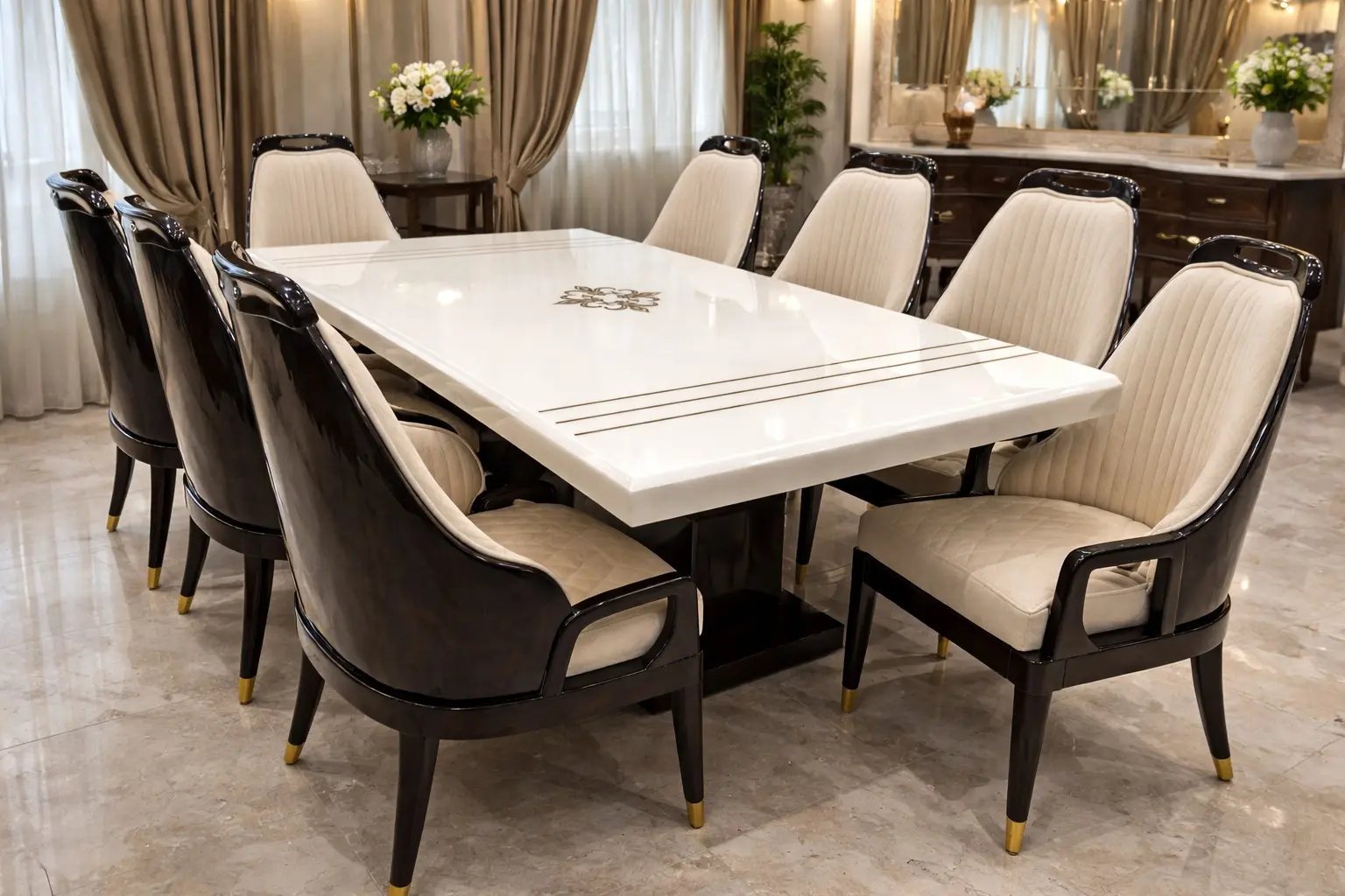 Imperial Prestige 8-Seater Dining Set